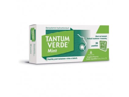 tantum verde mint 20 pastil