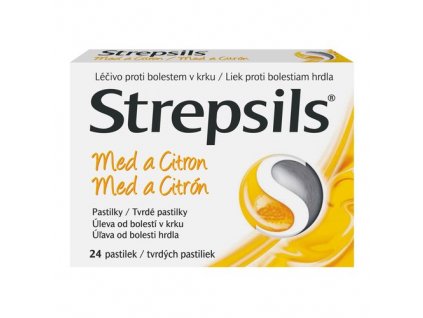 strepsils med a citron 24pastil