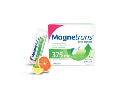 Magnetrans 375mg 50 tyčinek granulátu