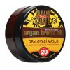 Argan Bronz Oil opalovací máslo SPF20 200ml