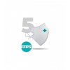 Nano respirátor FFP3 bílý (5ks/bal)