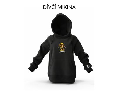 DÍVČÍ MIKINA BAGRÁK