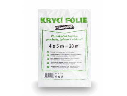 Zakrývací folie 7 mic, průhledná (Šíře 2 m, Délka 50 m)