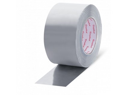 Hliníková lepící páska (Šíře 100 mm, Délka 100 m, tepelná odolnost +80°C)