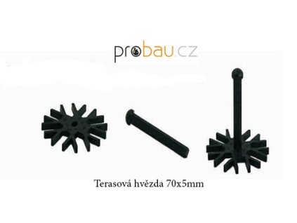 HMP-TEC Terasová hvězda 70x5mm
