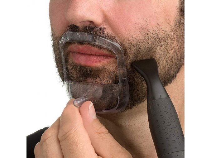 Sada 5 šablon na úpravu vousů
