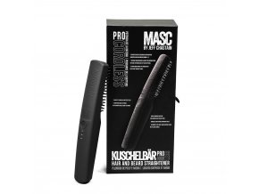 Bezdrátová žehlička na vousy a vlasy MASC Kuschelbär® PRO 1