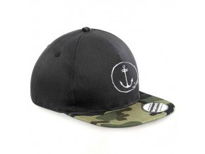 cap snapback jungle camo anchor logo1re