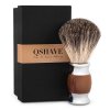 Qshave Shaving Brush silver1