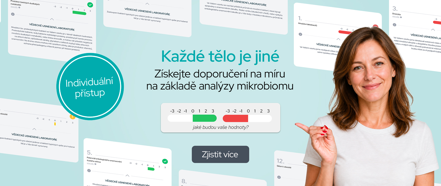 Individuální probiotická kúra - PREMIUM