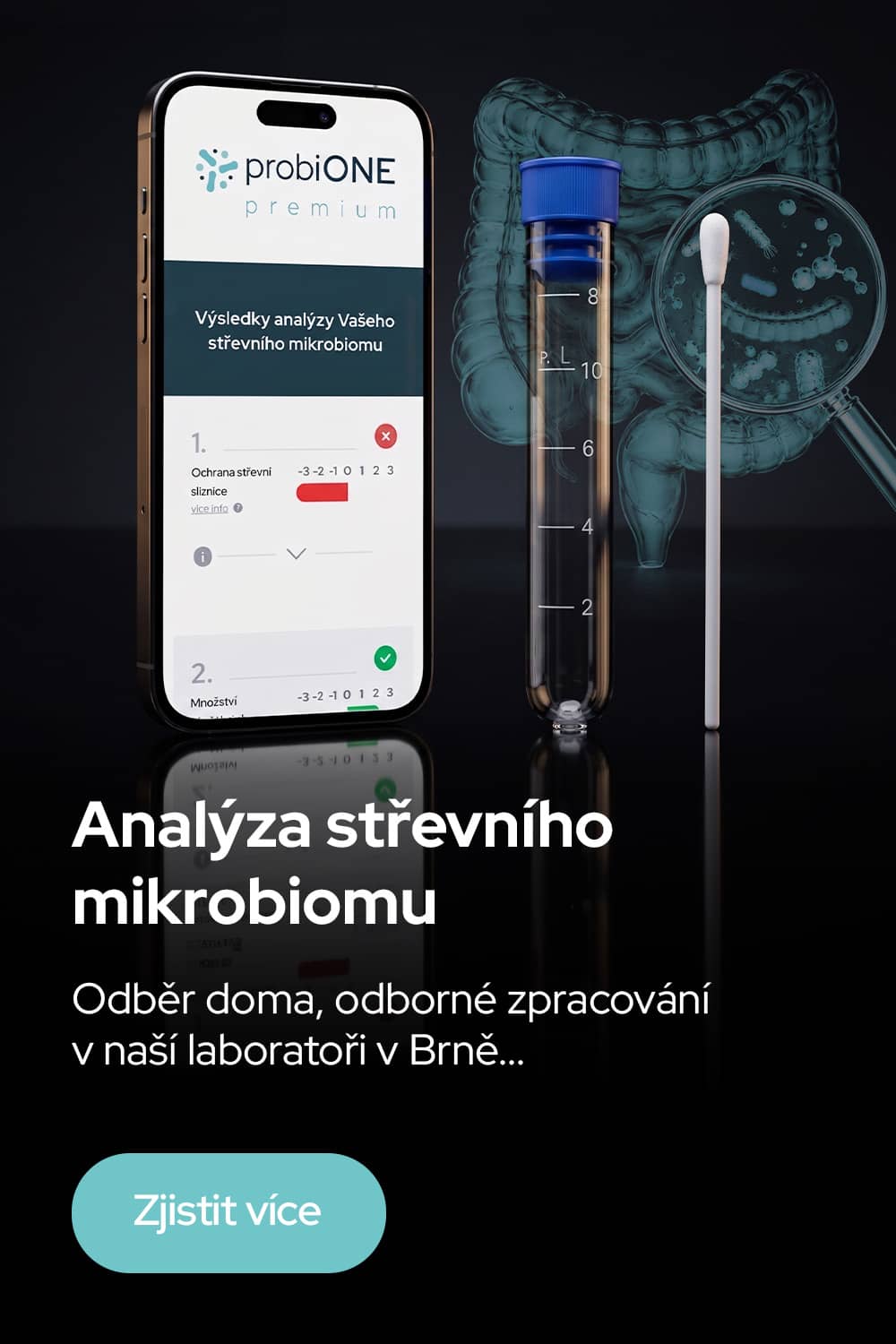 Analýza střevního mikrobiomu