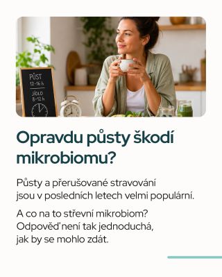 🤔 Půst a mikrobiom – dobrá, nebo špatná kombinace? Pravda je, že neexistuje jednoduchá odpověď. To, jak vaše tělo reaguje...