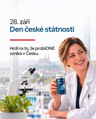 🇨🇿 Dnes slavíme Den české státnosti. A pro nás je to také příležitost připomenout si, odkud pochází probiONE. Jsme česká...