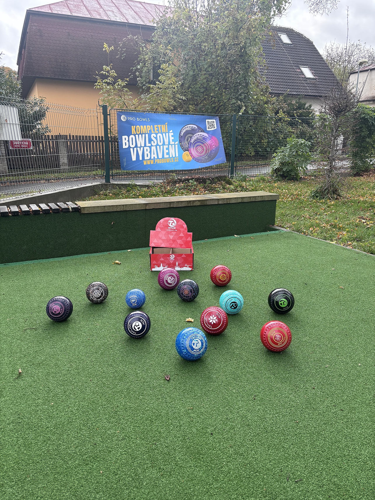 Testing bowls Taylors