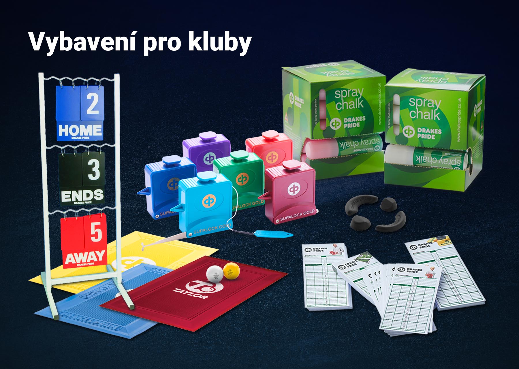 Vybavení pro kluby