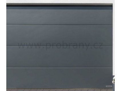 drážka L, RAL 7016