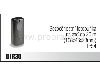 CAME DIR 30 bezpečnostní fotobuňka na zeď do 30m, IP54