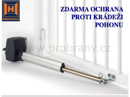 Hörmann RotaMatic PL1 BiSecur pohon pro jednokřídlou bránu do průjezdu 4m a hmotonsti 400kg