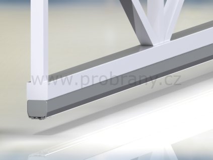 CAIS STAGE MZ vodící profil 95x86mm, povrchová úprava zinek