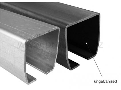 CAIS STAGE LZ vodící profil 138x144mm, povrchová úprava zinek