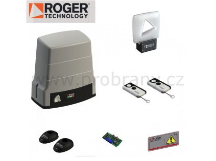 ROGER SET ROGER BH30/606/HS - ROGER Brushless pohony posuvných bran do 600kg probrany.cz