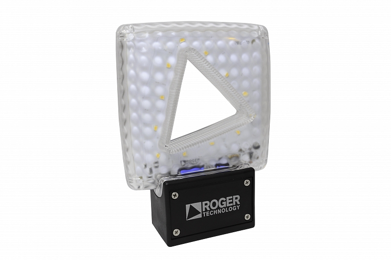 ROGER FIFTHY/24 - LED výstražná lampa s vestavěnou anténou barva bílá