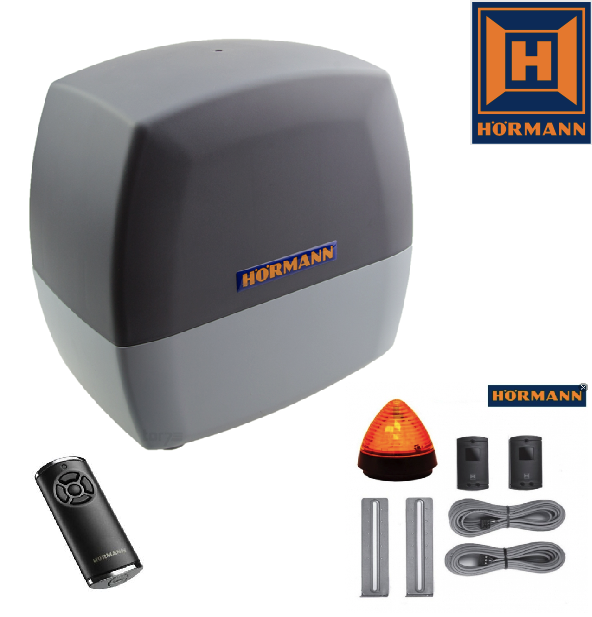 Hörmann LineaMatic SK BiSecur pohon pro posuvnou bránu do 300kg + dálkový ovladač HSE 4 BS