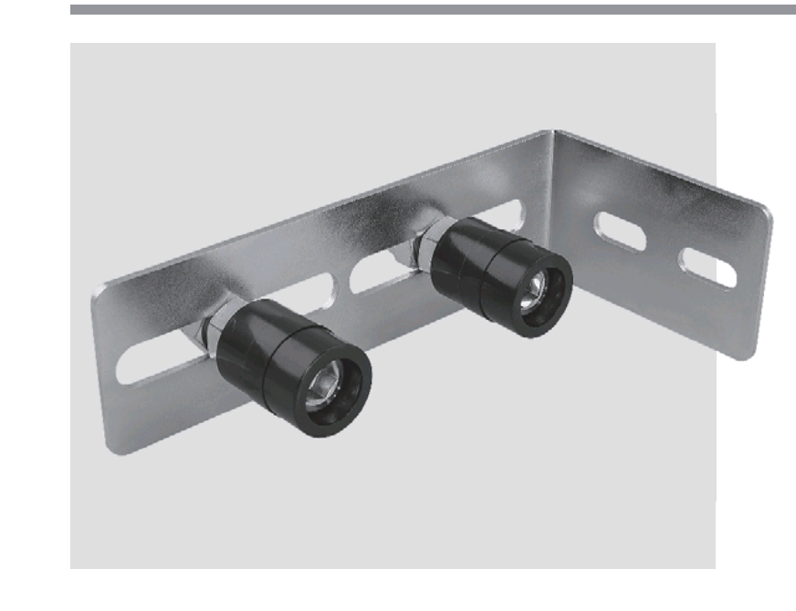 CAIS FRS 2 horní vedení brány dvoukladkové 0-130mm