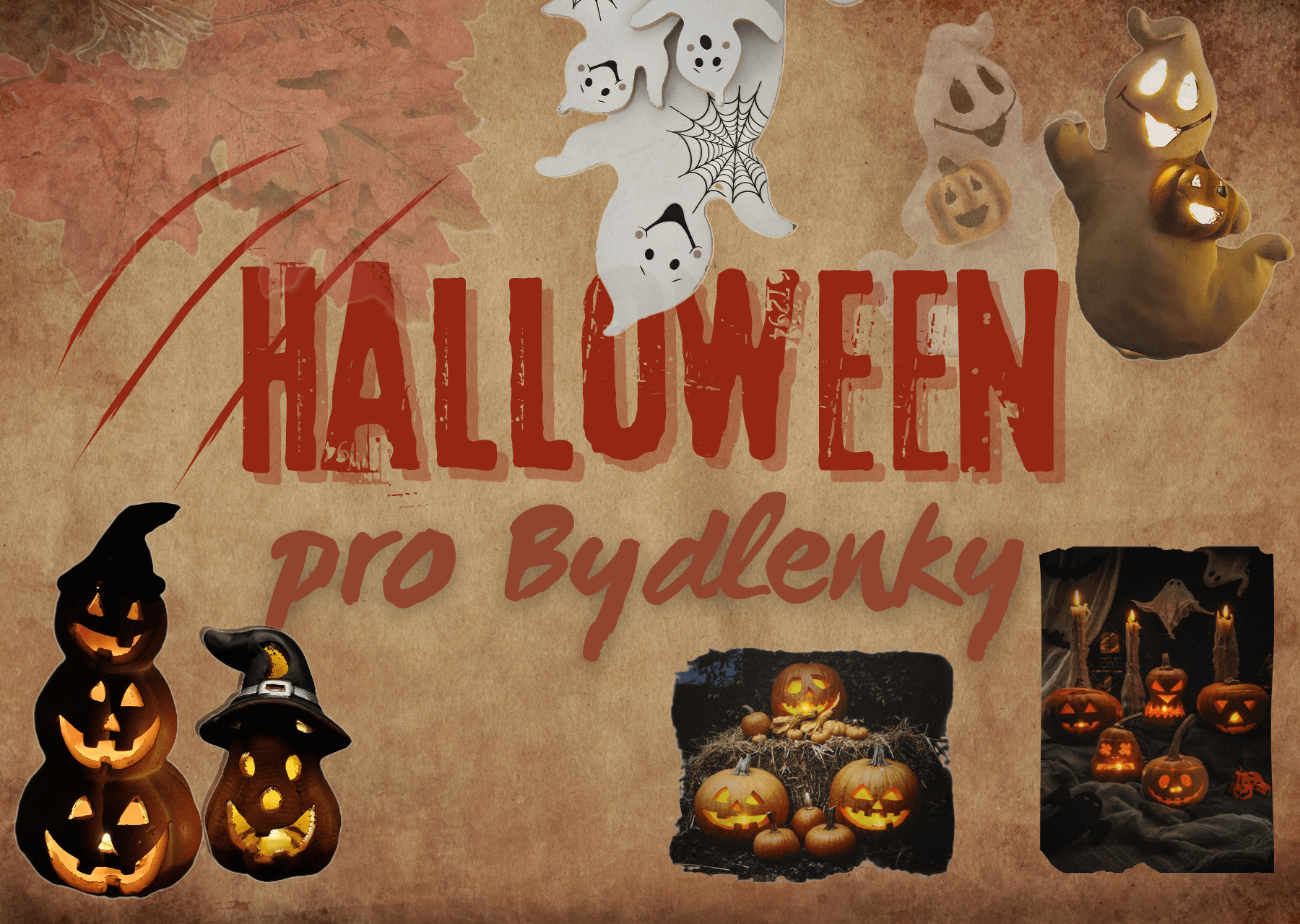 Halloween dekorace