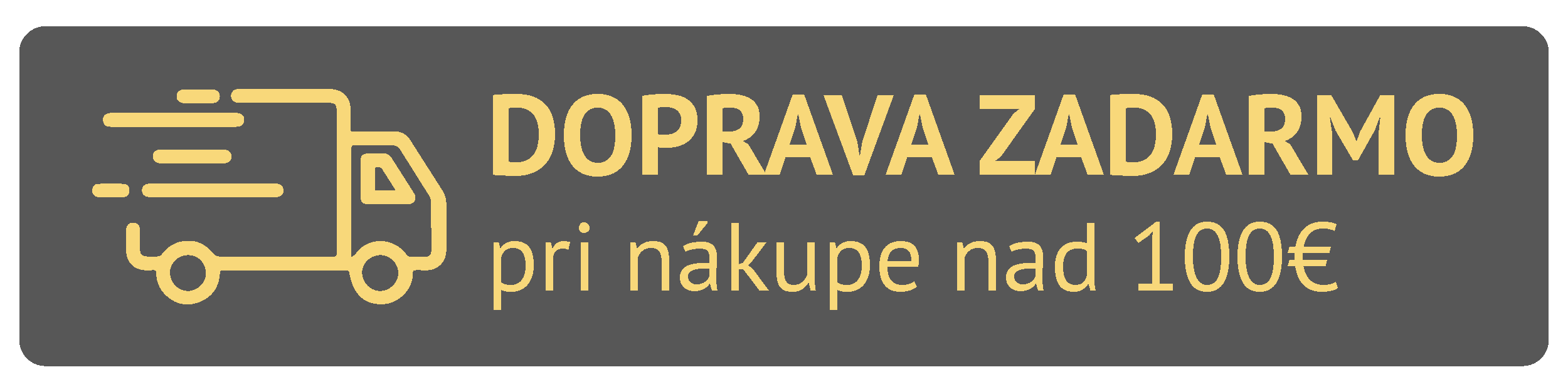 Doprava zadarmo