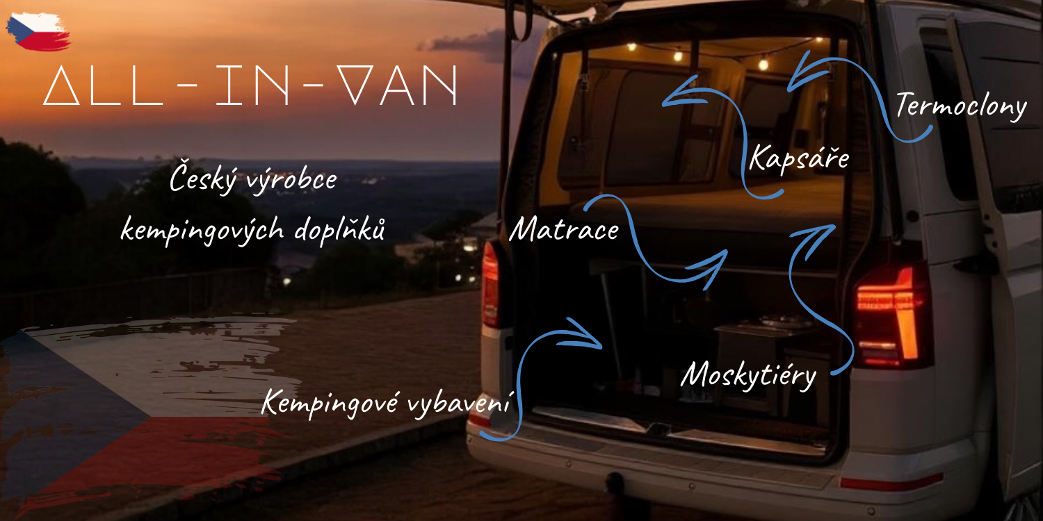 Český výrobce kempingového vybavení All-in-Van