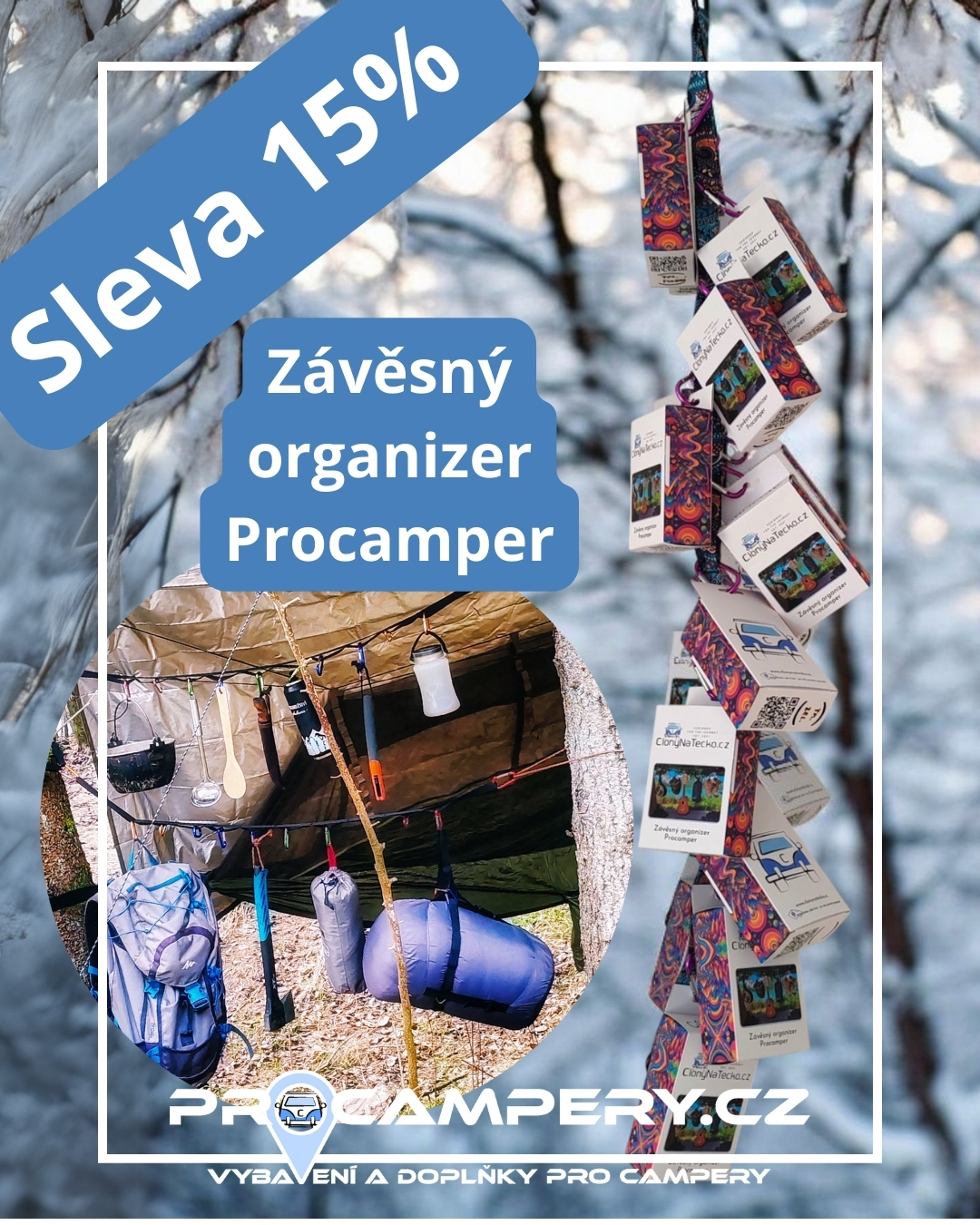 Sleva na závěsný organizer