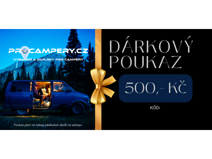 Procampery.cz Gift Voucher