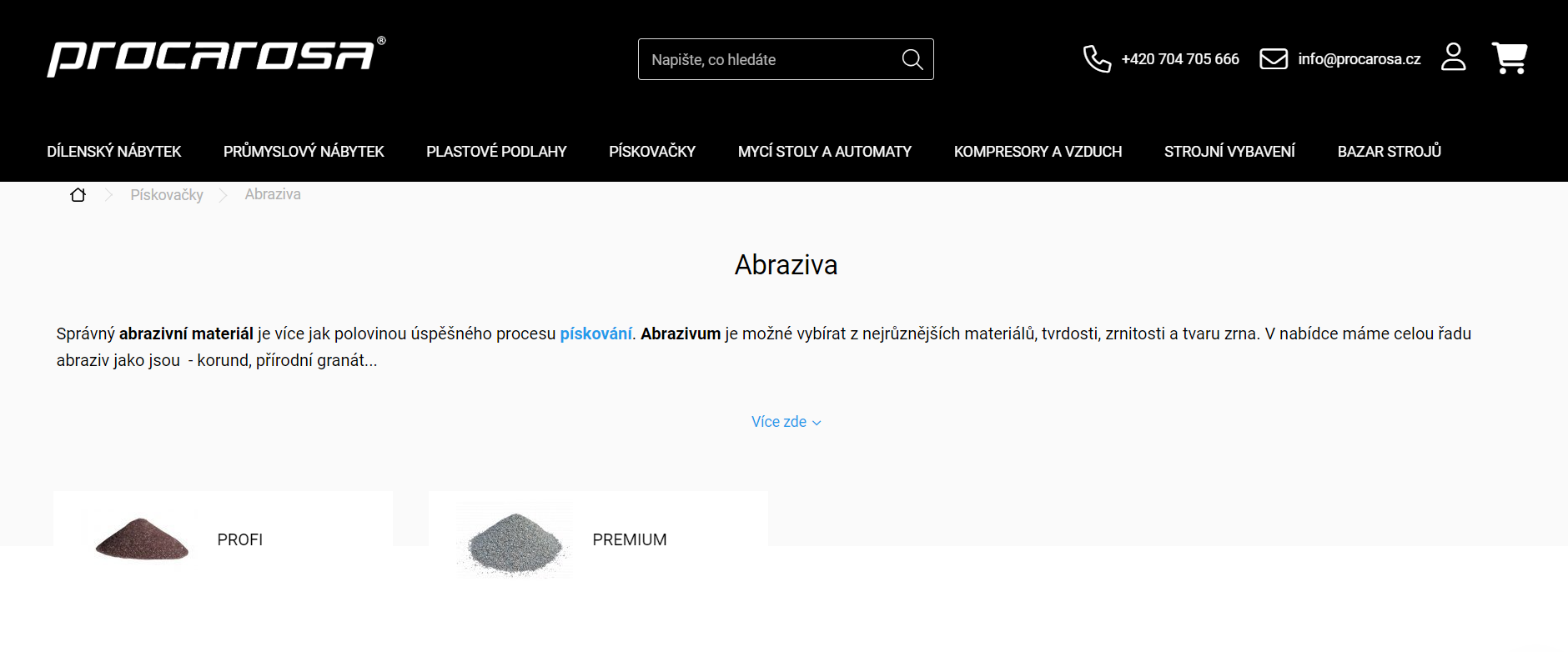 Aké vybrať abrazivo na pieskovanie
