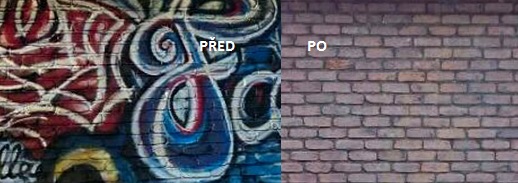 Ako čistiť graffiti