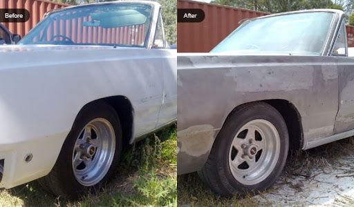 Tryskanie automobilu - ako odstrániť nechcený povrch