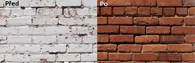 Obnova budovy, pieskovanie muriva