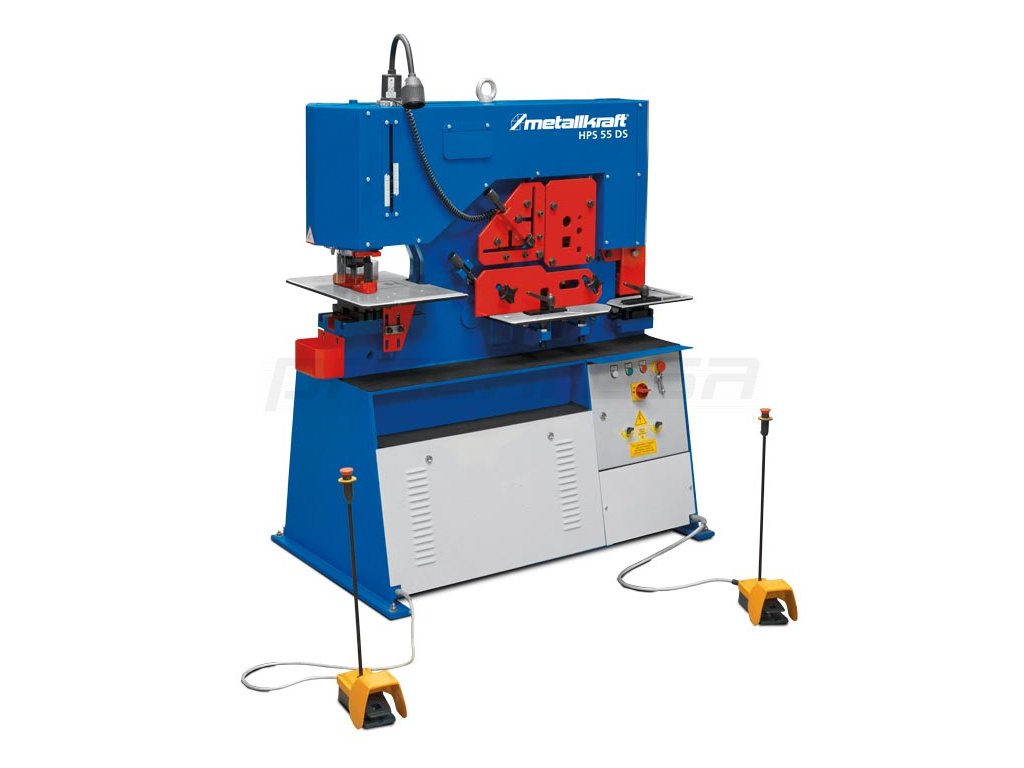 Kombinované hydraulické profilové nožnice HPS 55 DS