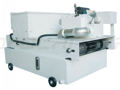 Automatický papierový filtračný pás s magnetickým separátorom a chladením