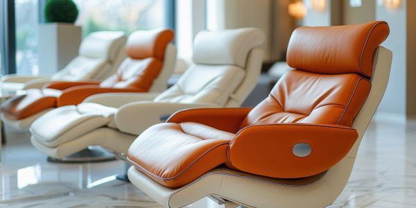 Kožené kreslá a lehátka v salóne: ako udržať luxusný vzhľad a hodnotu služieb