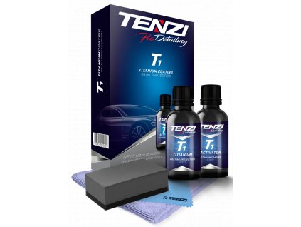 TENZI ProDetailing T1 Titanium sada 2x50 ml – dlhotrvajúca ochrana laku pomocou titánových častíc