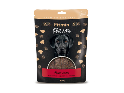 FFL dog treat beef chips 200g