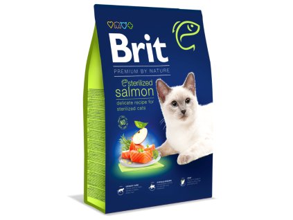 Brit Natur cat steril salmon