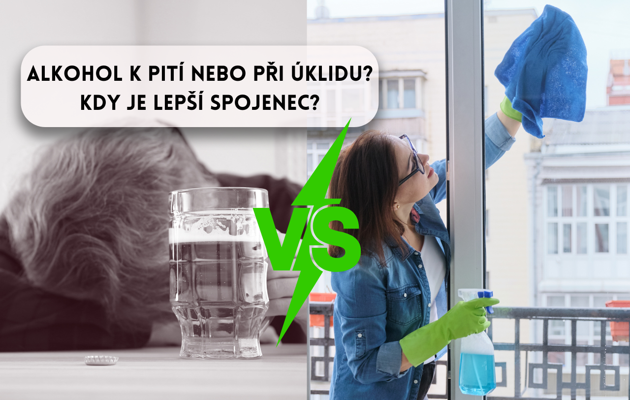 Suchej únor – zkuste alkohol používat jen k úklidu