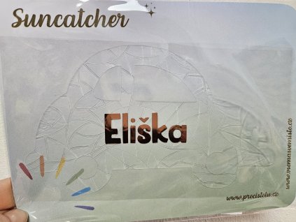 Suncatcher Auto Brouk se jménem (nápisem) na přání