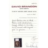 GB 1840 Penny Black atest Brandon