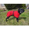 Fleecový župan pro psy