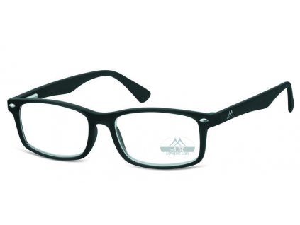 brýle na čtení MR83 černá, plastové čtecí brýle