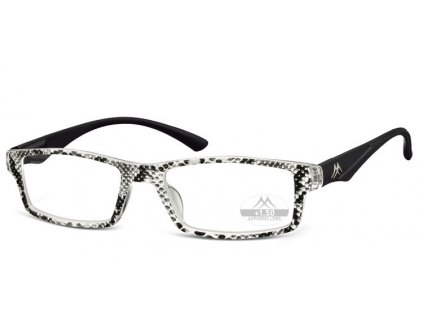 MR94 dámské brýle na čtení černobílá