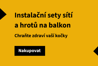 instalační sety sítí a hrotů na balkon